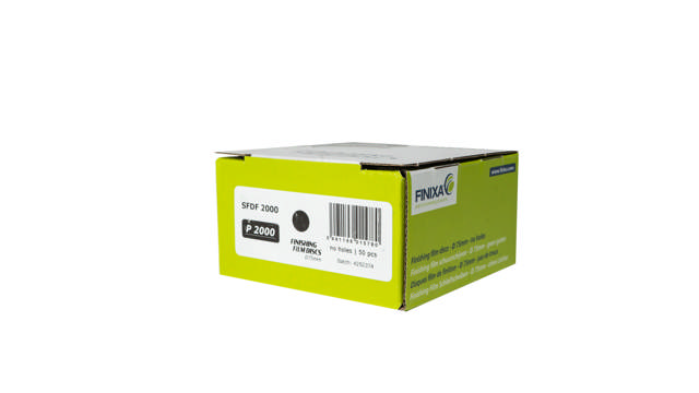 SFDF 0800 - Finishing film discs Ø75mm-no holes P800 50p.