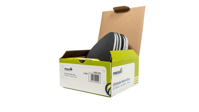 SPDQ 1000 - Ultimate Schaumscheiben klett Ø150mm ohne Löcher P1000 10st.