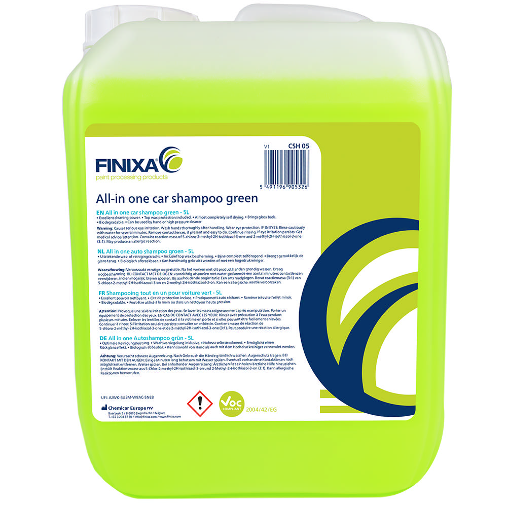 CSH  - All in one car shampoo green