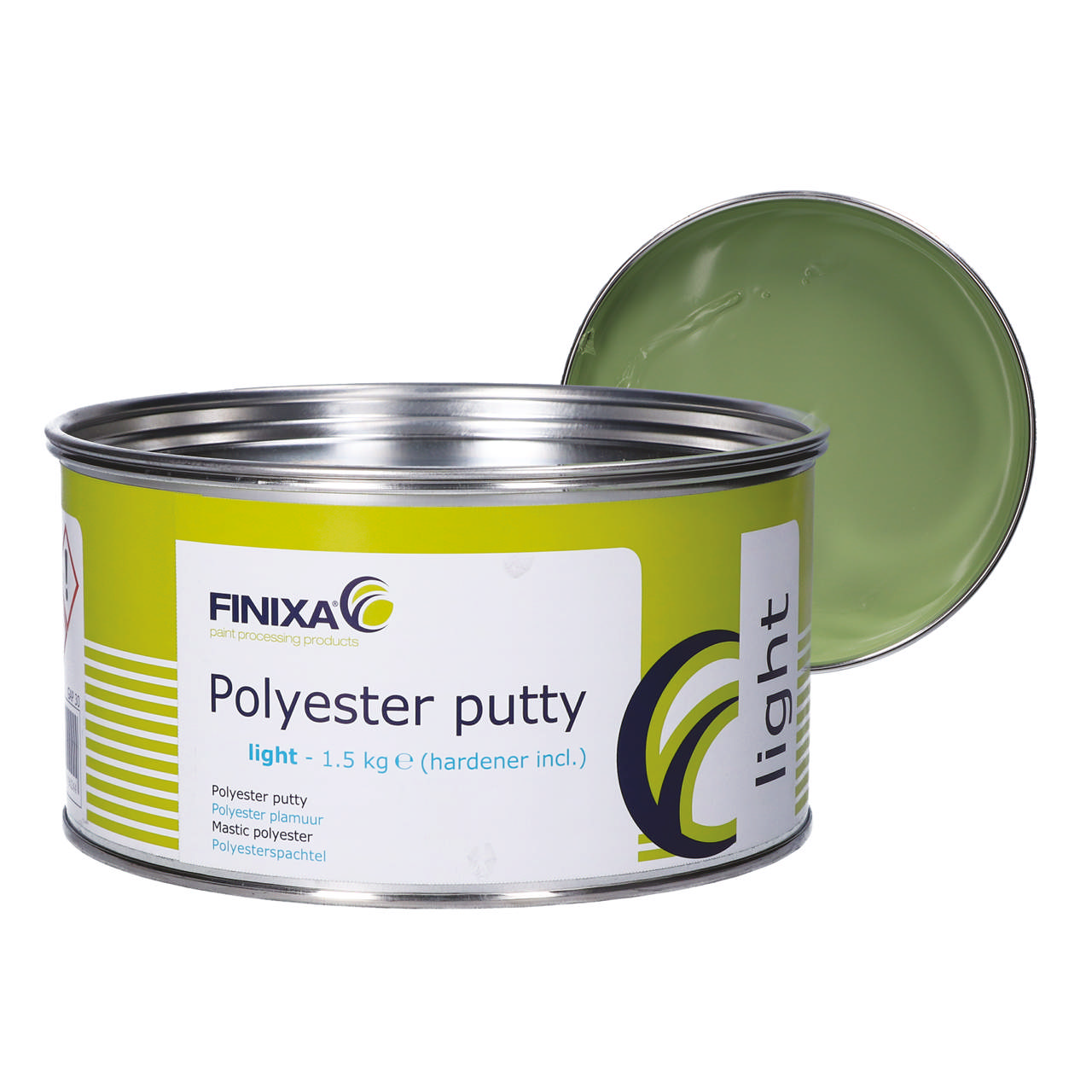 GAP 30 - Polyesterspachtel 1.5kg + Härter - light