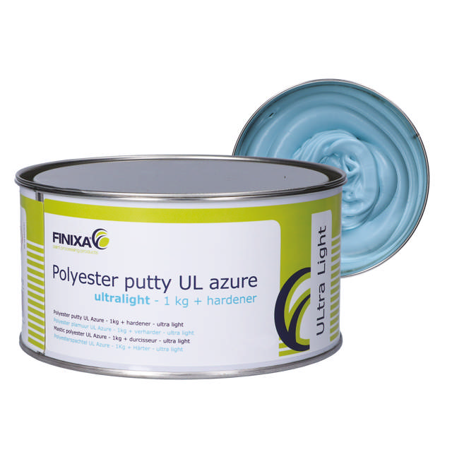 GAP 31 - Polyesterspachtel UL Azure 1kg + Härter - ultra light