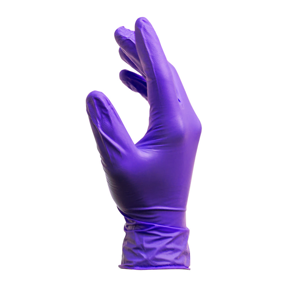 GLA - Nitrile disposable gloves Purple - 100p.