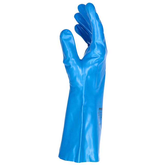 GLQ 08 - Nitrilschutzhandschuhe blau - M 1 paar