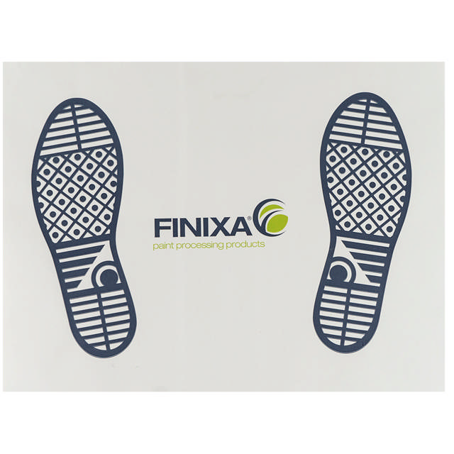 PAP 61 - Paper footmats on plastic film 70gr - 500p.