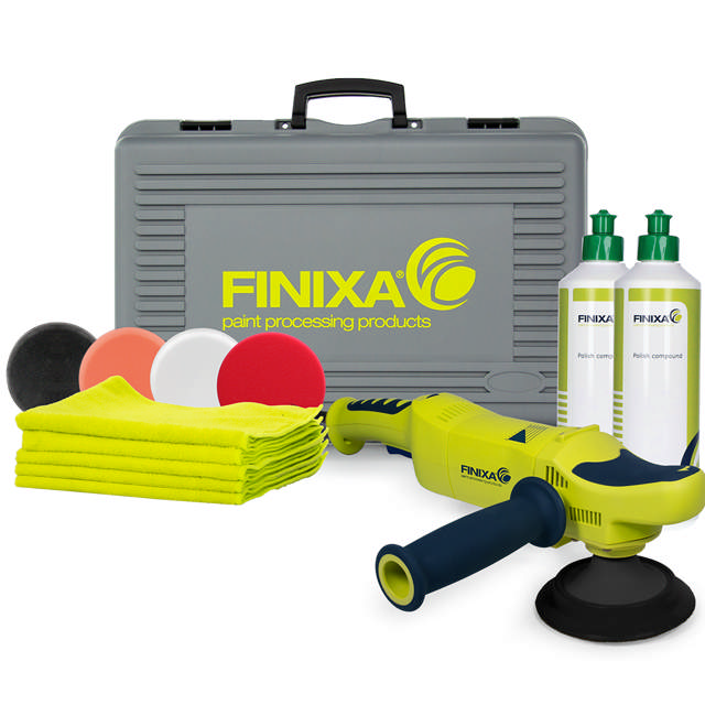 Polierkoffer + Elektrische Poliermaschine