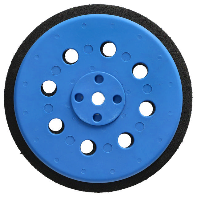 SAM 125S - Sanding pad velcro 9 holes SOFT universal Ø125mm