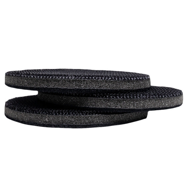 SAM 39M - Sanding pad soft velcro - 10mm - no holes Ø75mm - 3p.