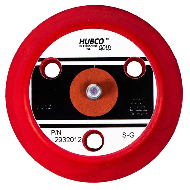 SAM 411 - Sanding pad velcro Ø77mm-¼x20 screw thread-3 holes-medium