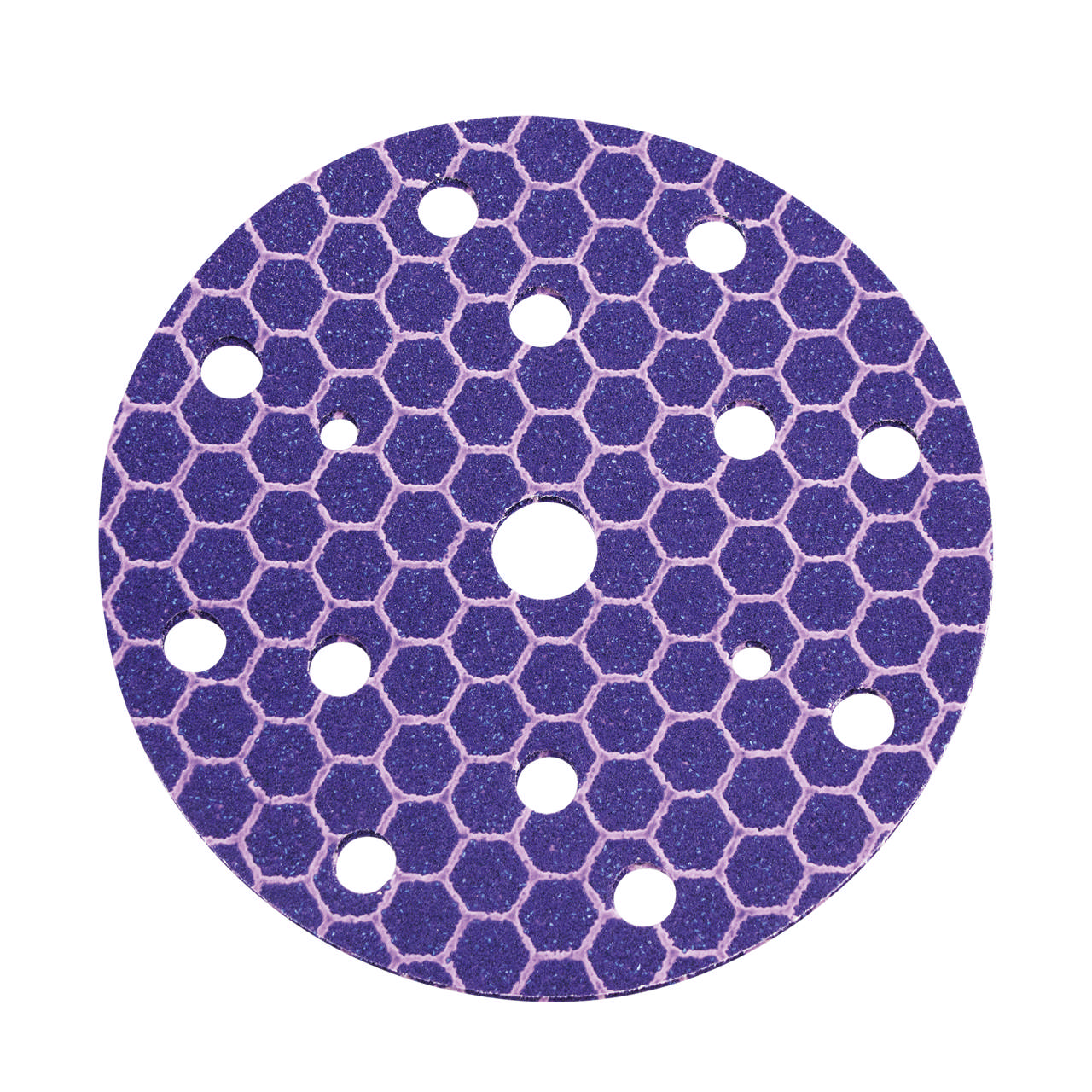 Abrasive Purple Discs - Ceramic - Ø150mm - 15 holes