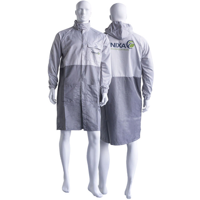 TCC 09 - Lackiermantel teflonbesch. mit Carbotec grau -L 50-52