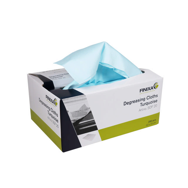 SOF 20 - Entfettungstücher türkise  42 x 30cm 200st.