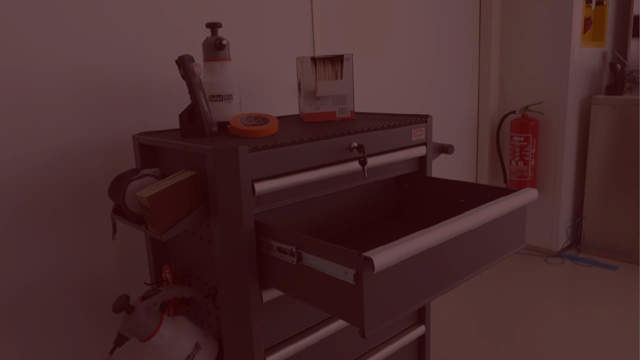 Werkstattwagen – 5 Schubladen