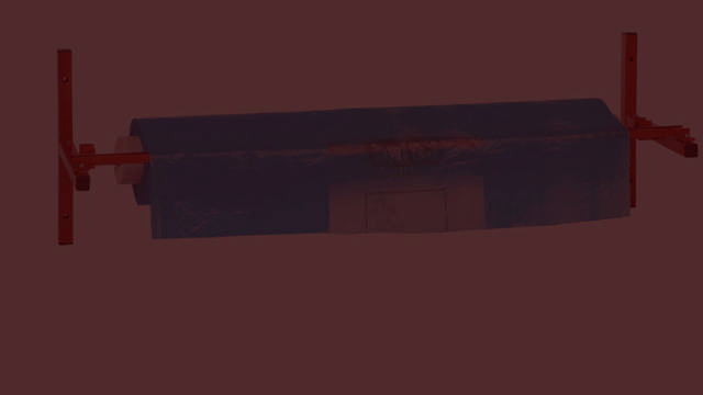 Abdeckfolienspender - Wandmontage