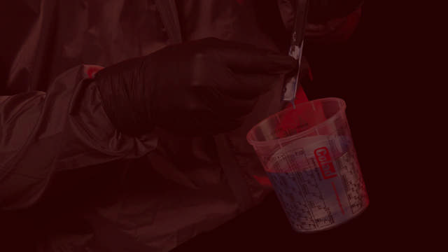 Mischbecher für Lackvorbereitung