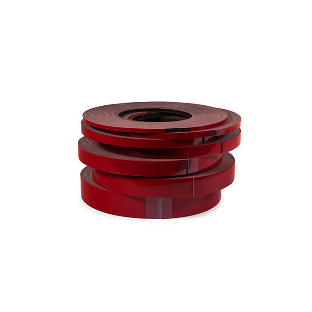 Nastro biadesivo rosso 4 mm x 10 m