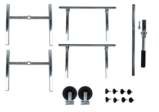 EQU 52 - Soporte para ruedas y paneles