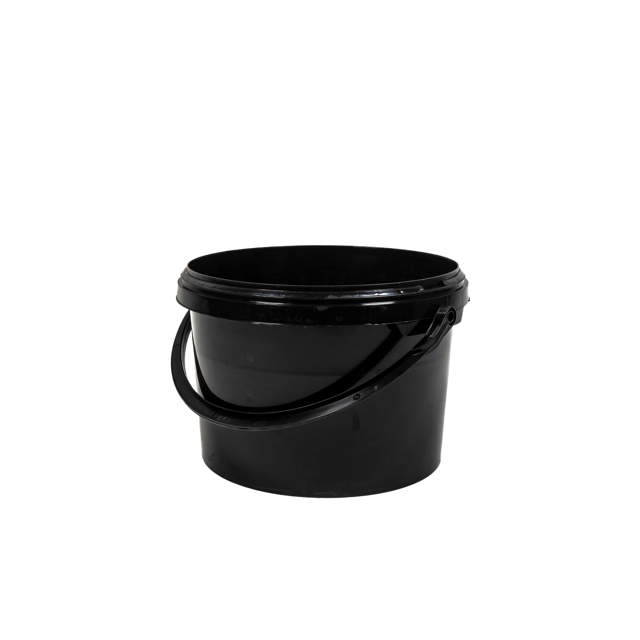GAD 030001 - Zwarte  bewaarbekers 3l op pallet 760 pcs