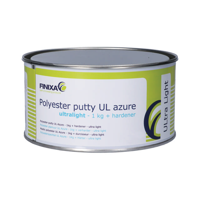 GAP 31 - Polyester plamuur UL Azure 1kg + verharder - ultra light