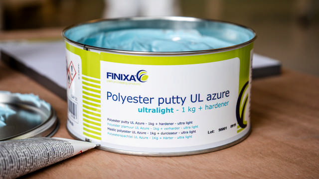 GAP 31 - Polyester plamuur UL Azure 1kg + verharder - ultra light