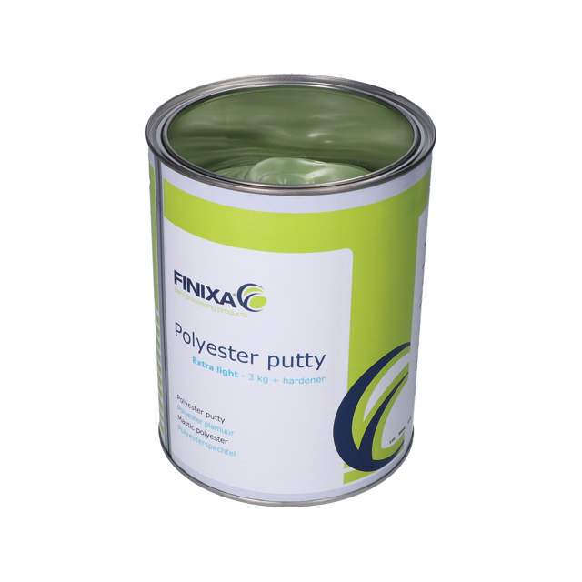 GAP 33 - Polyester plamuur 3kg + verharder - extra light