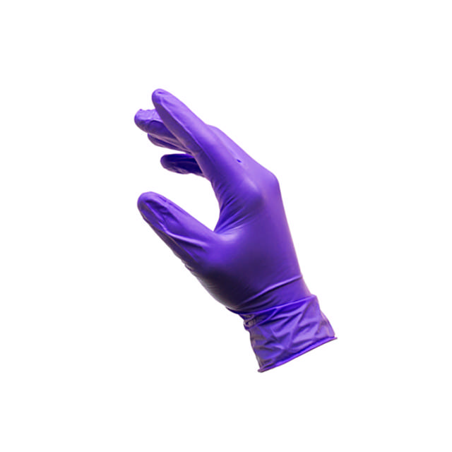 GLA 08 - Nitril Einweghandschuhe Violett - M 100st.