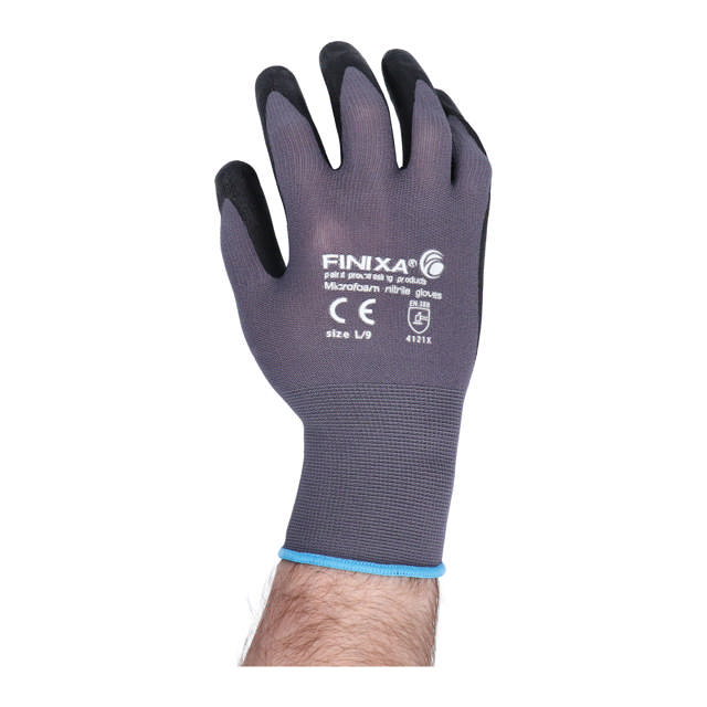 GLMB 10 - Microfoam Nitrilhandschuhe - XL  12 paar
