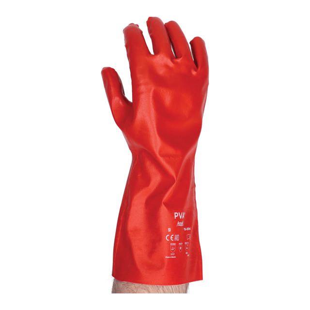 GLP 09 - PVA handschoenen rood - L 1 paar