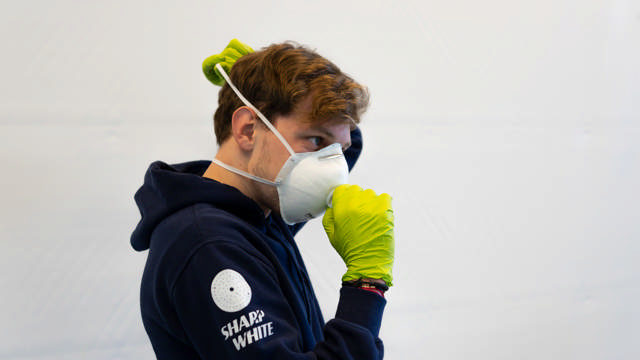 MAS 12 - Mascarilla antipolvo P2 con válvula - 15udes.