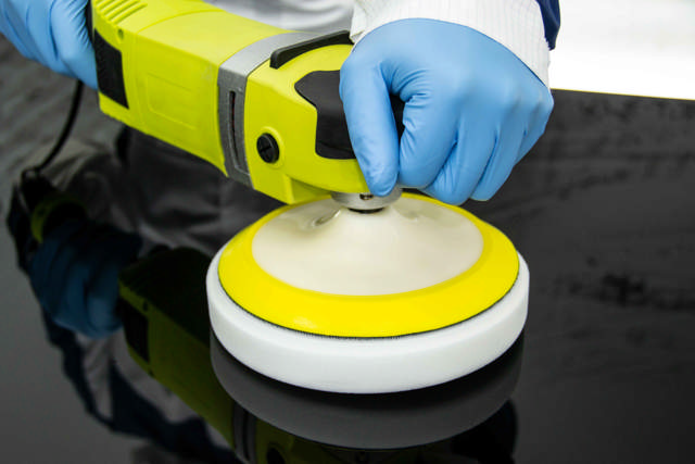 POP 518 - Esponja de pulido color blanco 180/30mm - 2 udes.