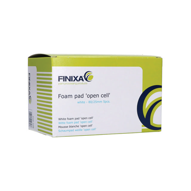 POP 518 - Esponja de pulido color blanco 180/30mm - 2 udes.