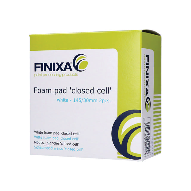 POP 518 - Esponja de pulido color blanco 180/30mm - 2 udes.