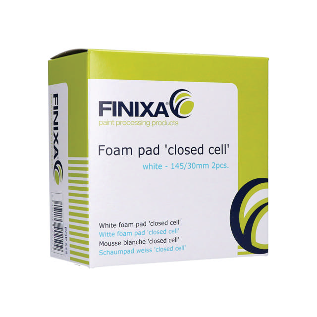 POP 518 - Esponja de pulido color blanco 180/30mm - 2 udes.