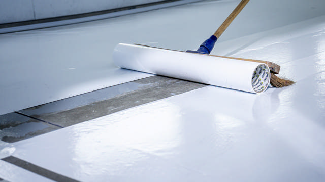 Película de proteção autocolante - branca