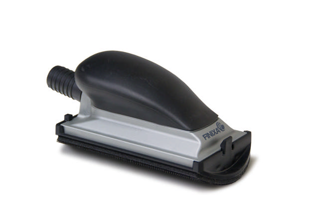 SAB 07 - Schuurblok - ergonomische grip + 3 aanzetstukken