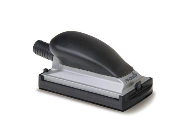 SAB 07 - Schuurblok - ergonomische grip + 3 aanzetstukken