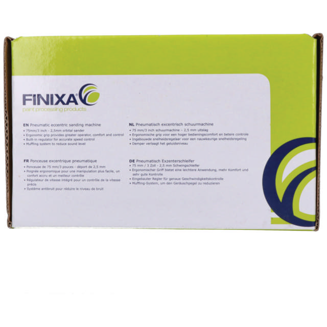 SAM 02 - Mini Lijadora neumática órbita 2,5 mm Ø75 mm-sin aspiración