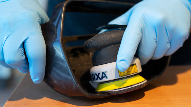 SAM 02 - Mini Lijadora neumática órbita 2,5 mm Ø75 mm-sin aspiración