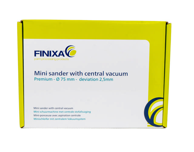 SAM 41 - Mini Lijadora neumática premium 2,5 mm Ø75 mm-con aspiración