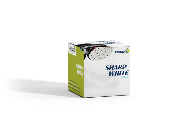 SFDD 0080 - SharpWhite schuurschijven Ø75mm - Multihole P80 50st.