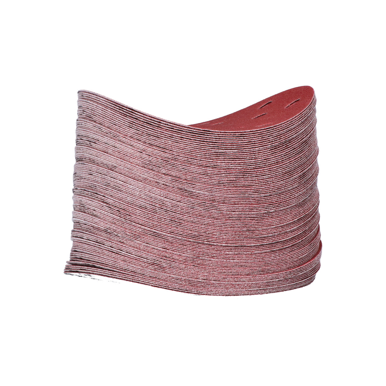 SPDA - Schuurschijven rood-papier-Ø150mm 15 gaten 50st.