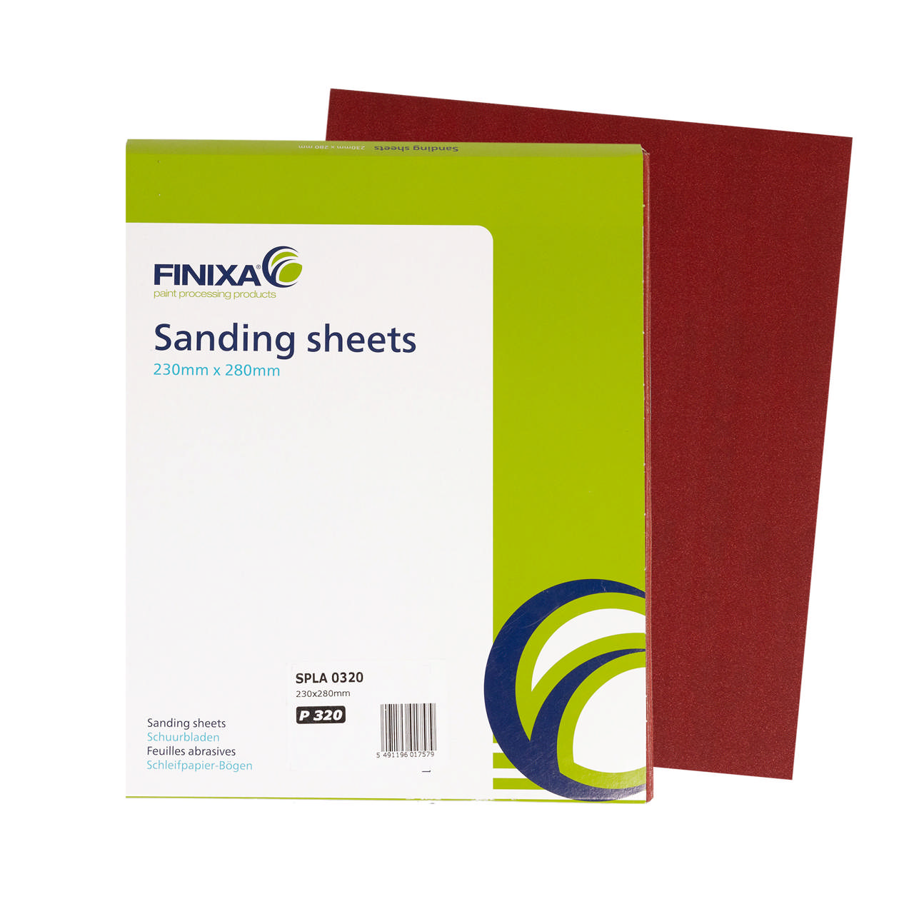 SPLA - Schuurbladen 230x280mm - 50st.