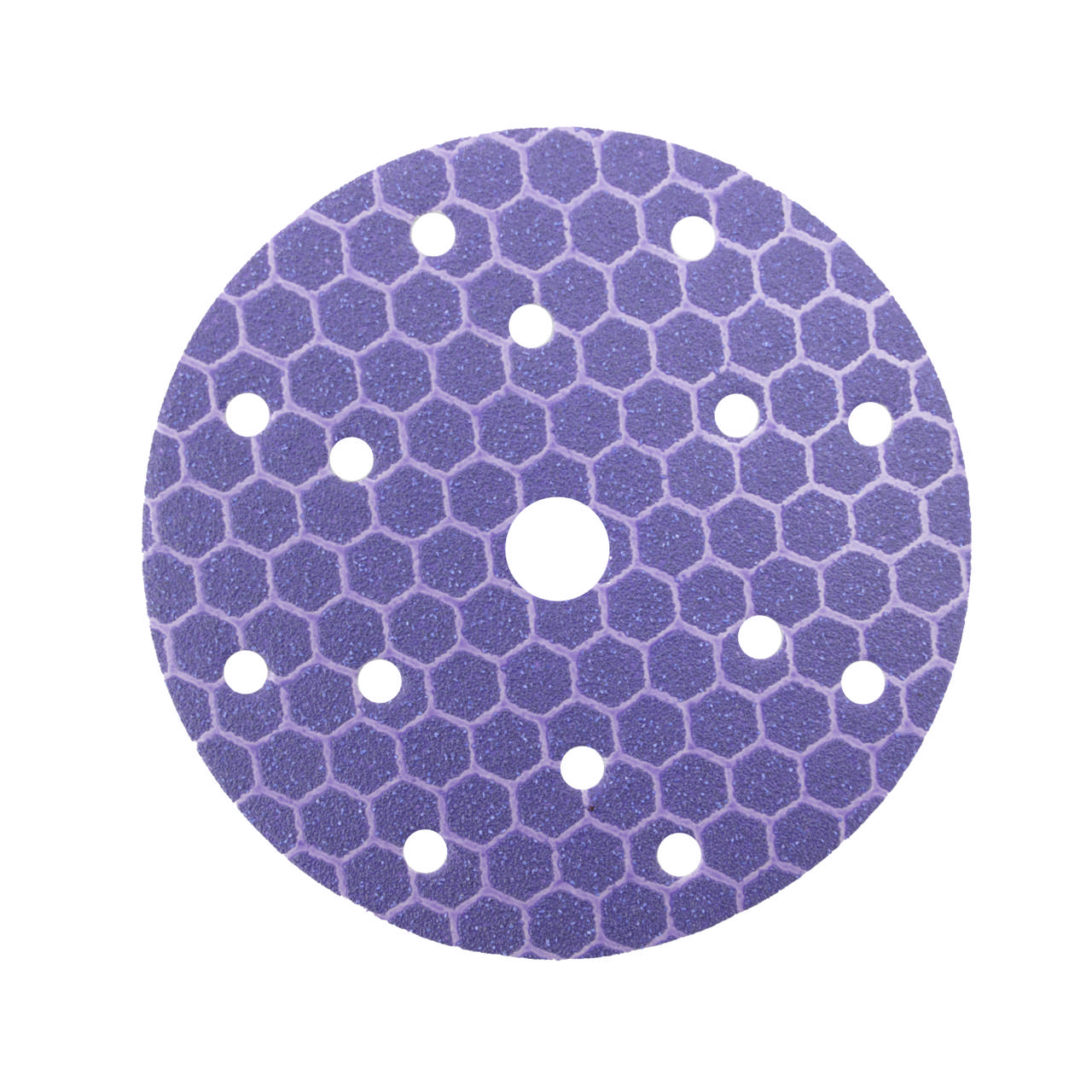 Schuurschijven Paars - Keramisch - Ø 150 mm - 15 gaten