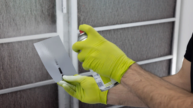 SSC 01 - Placas muestras de pintura - blanco - 250un.