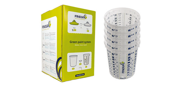 GPS paint cups