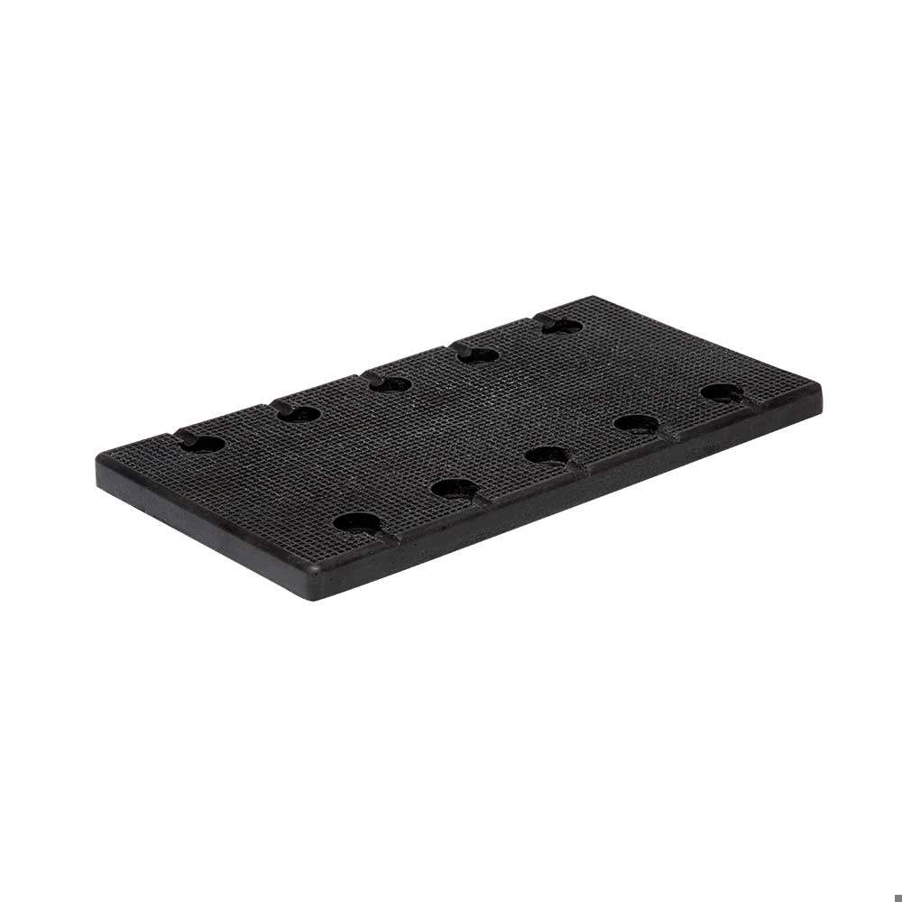 Plateau caoutchouc 115 x 208 mm 10 trous