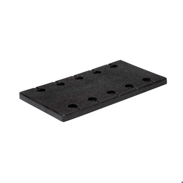 Plateau caoutchouc 115 x 208 mm 10 trous